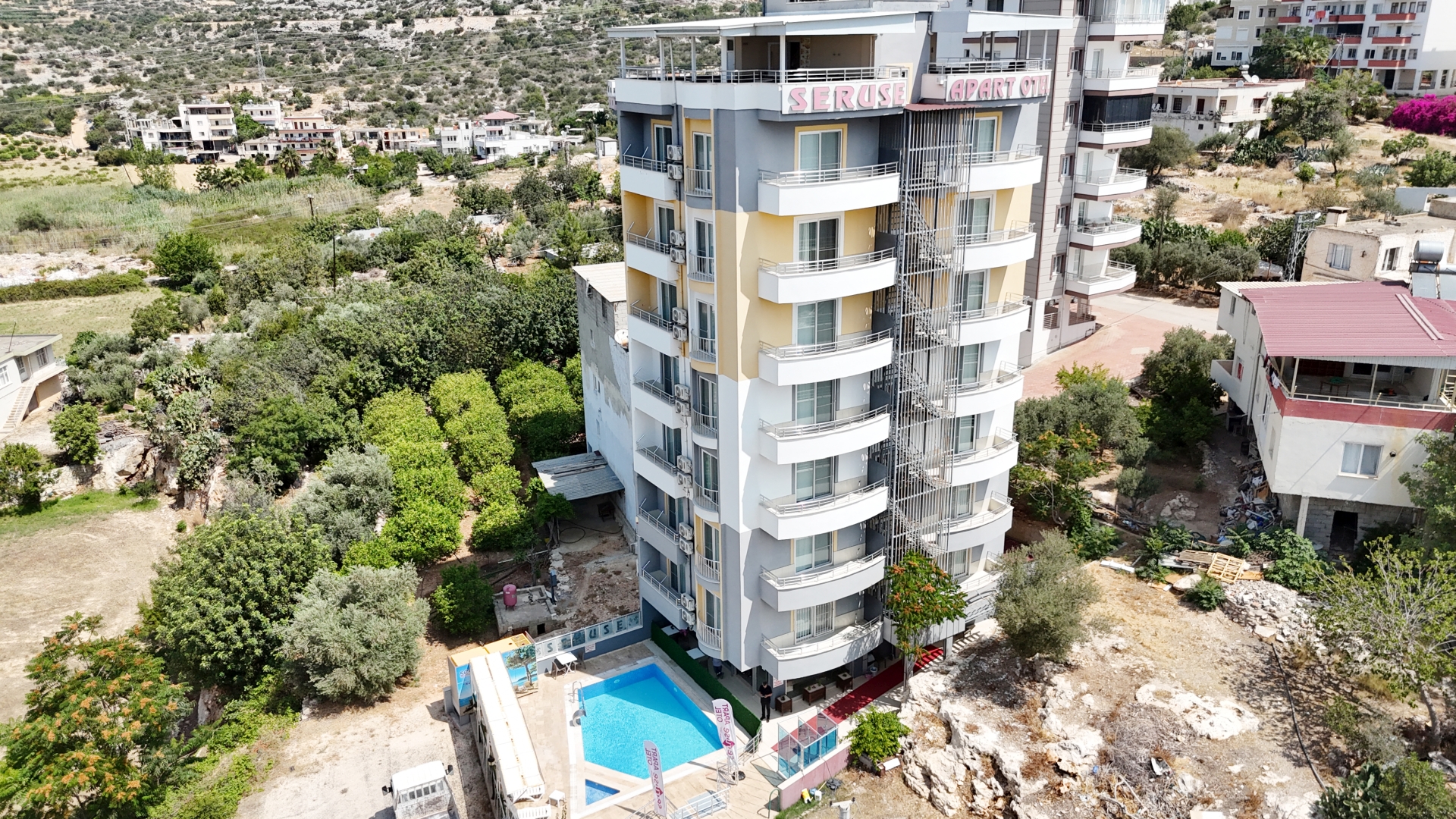 Seruse Apart Otel Dış Görünüm - Susanoğlu Mersin